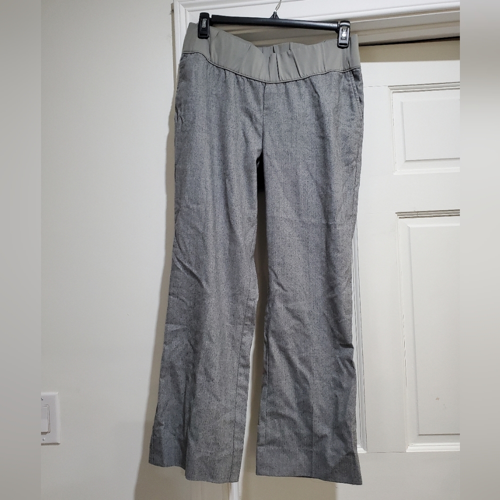 GAP Maternity Stretch Tweed Pants. Size 14 Reg. EUC